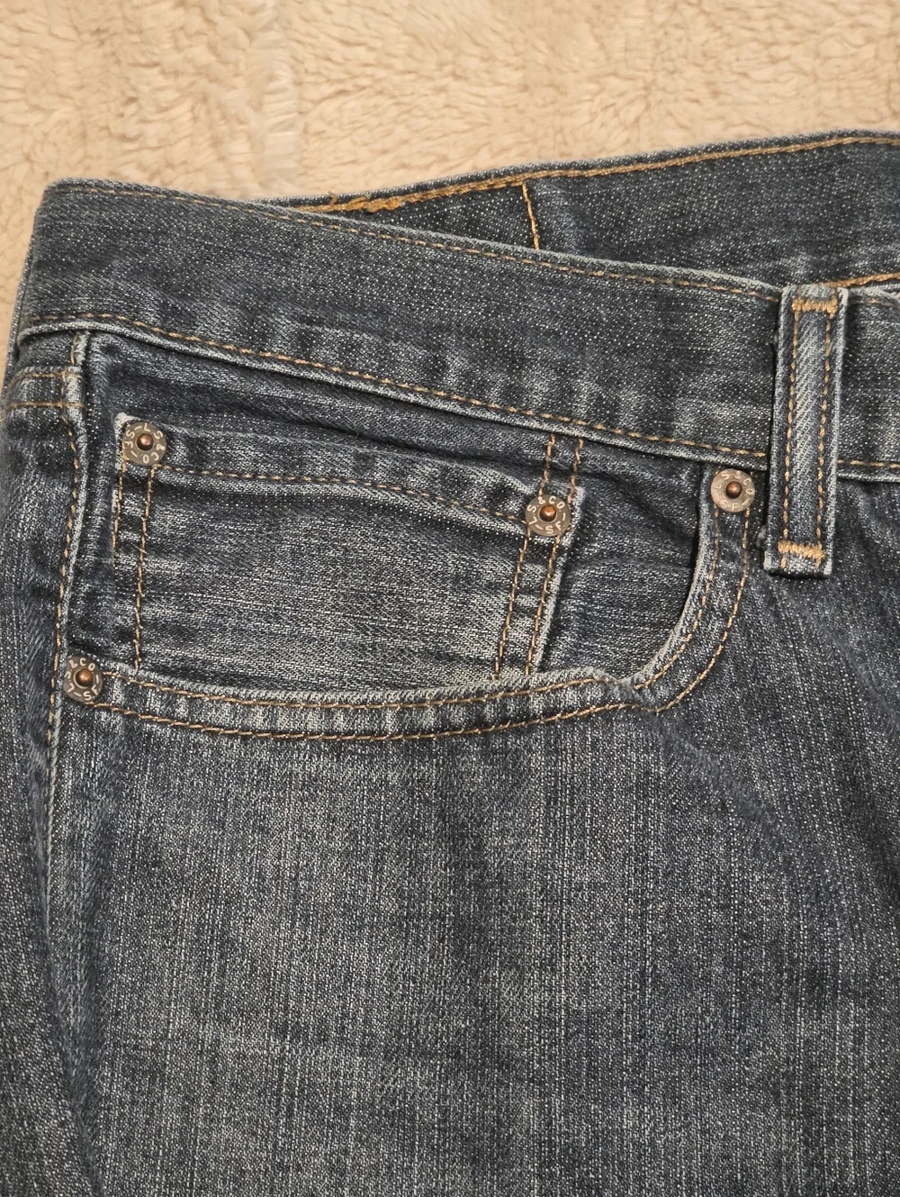 Levi's 505 Men's Blue Straight-Leg Jeans Size 34X30